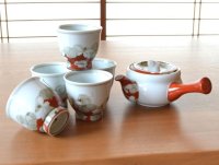 花ごころ Ｕ急須茶器揃（化粧箱入）